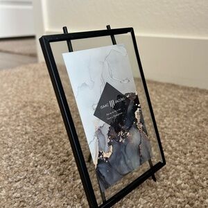 Black Metal Frame